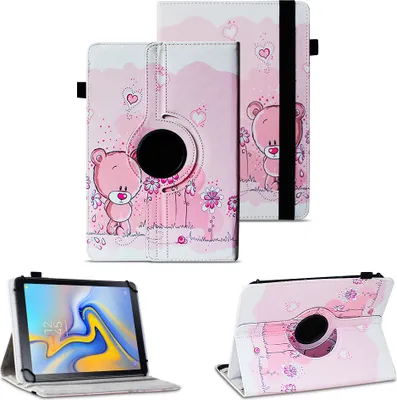 Produktbild von Schutzhülle für T-Mobile REVVL Tab 5G Tablet Hülle Tasche Case 360 Grad DrehbarFarben:Motiv 1