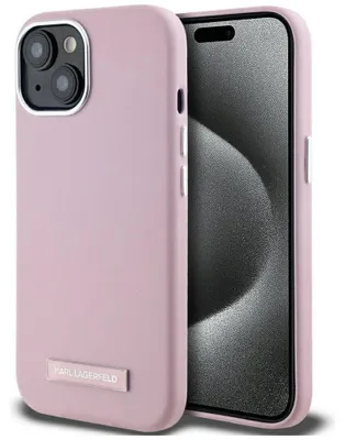 Produktbild von Karl Lagerfeld Iphone 15 Pink Handyhülle    One Size