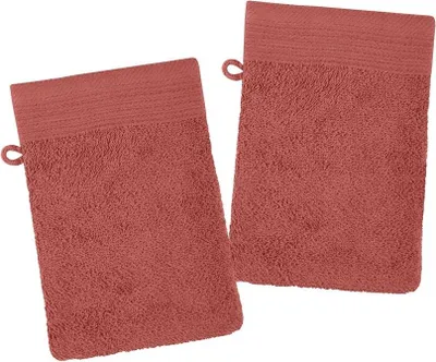 Image de Lot de 2 gants de toilette Lilas