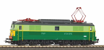 Immagine prodotto di PIKO 51611 locomotiva elettrica ET21-375 PKP epoca V H0 1:87 DCC Sound – locomotore con decoder sonoro PSD XP, serie Expert, fermodellismo