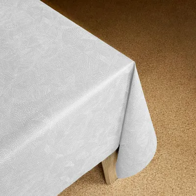 Produktbild von Wachstuchtischdecke 140x240 cm - Graue Linien - Wachstischdecke mit wasserabweisender und lebensmittelecht PVC-Beschichtung - Outdoor-Tischdecken für Garten, Küche - Tischdecke wetterfest