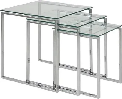Produktbild von Famanu Beistelltisch Set 3-teilig - 51 x 55,2 x 11,3 cm