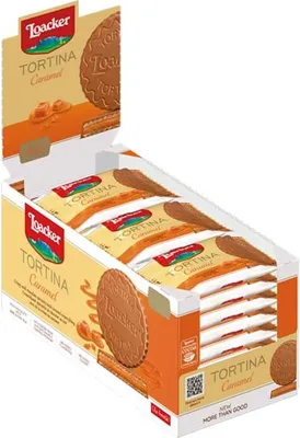 Produktbild von Loacker Tortina Caramel 24x21g