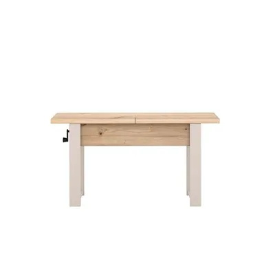 Productafbeelding van MINIO – Uittrekbare salontafel "HANKO", kleur Artisan / poten in kasjmierkleur