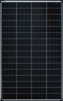 Produktbild von enjoy solar® Solarpanel Monokristallines Solarmodul 210W 36V (Schwarze Rahmen) , Zellengröße 182*182 mm 0% MwSt