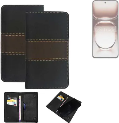 Produktbild von K-S-Trade Hülle Handyhülle kompatibel mit Oppo Reno12 CPH2625 Schutzhülle Walletcase Bookstyle Tasche Schutz Case Handytasche Wallet Cover