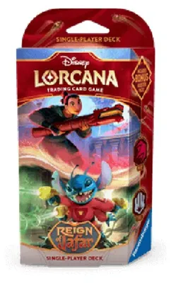 Zdjęcie produktu dla Ravensburger Disney Lorcana TCG: Reign Of Jafar, Gra karciana, Strona kolekcjonerska, 8 lat(a)