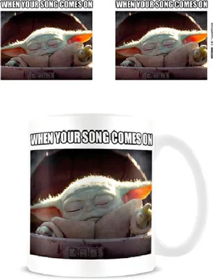 Imagen del producto de PYRAMID - Taza When your Song Comes On The Mandalorian Star Wars
