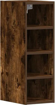 Obrázek produktu pro vidaXL Nástěnná skříňka Riga kouřový dub 20x29,5x60 cm materiál na bázi dřeva