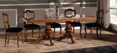 Produktbild von Esstisch Luxus Tisch Massiv Holz Möbel Italien Esszimmer Tische