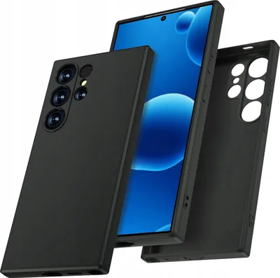 Immagine prodotto di Custodia per Samsung S24 Ultra CASE Silicone ELASTICO + Vetro PROTETTIVO 9H