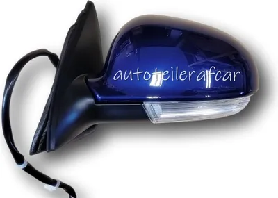 Produktbild von Außenspiegel Spiegel links elektrisch für Für VW JETTA GOLF V KOMBI GOLF VI KOMBI blau LD5Q
