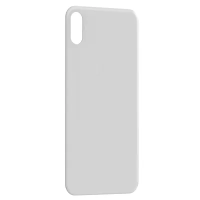 Immagine prodotto di Clappio, vetro posteriore di ricambio per Apple iPhone X, argento