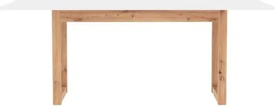 Produktbild von Esstisch, Ausziehbar bis 200 cm, 10 Personen, Eiche Artisan / Weiß, 160-200 x 90 x 75 cm