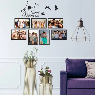 Set aus dekorativen Bilderrahmen – Decords Wandtattoo, Produktansicht 1