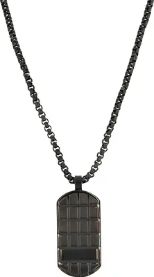 Produktbild von S.Oliver Herren Kette Edelstahl Black IP Dog Tag 2038876