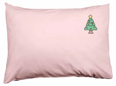 Kissenhülle 50 x 35 cm, Polyester, hellrosa, mit Reißverschluss