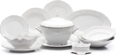 Produktbild von Thun 1794 Bernadotte, Esszimmergarnitur, Frost, Porzellan Thun