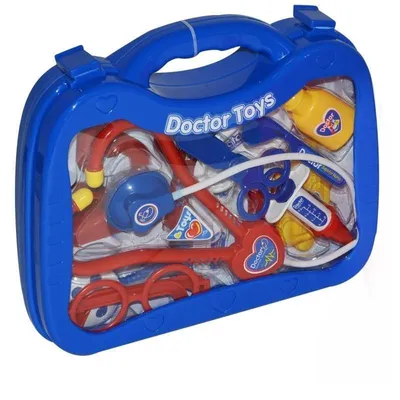 Obrázok produktu pre Lekársky kufrík 26cm/3 typy, WIKY, 116610 Farebný variant: modrý