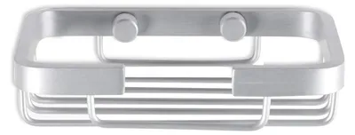 Immagine prodotto di Tatay Cestino da doccia rettangolare 14x9x3 cm Argento Argento Taglia unica