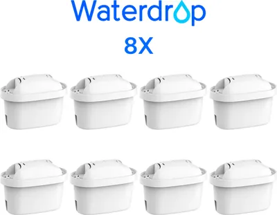 Produktbild von Waterdrop Wasserfilter, Ersatz für Brita® Maxtra+® Plus, Maxtra Pro® All-in-1 , Kompatibel mit Brita® Marella® Kanne,  SÜD(8)