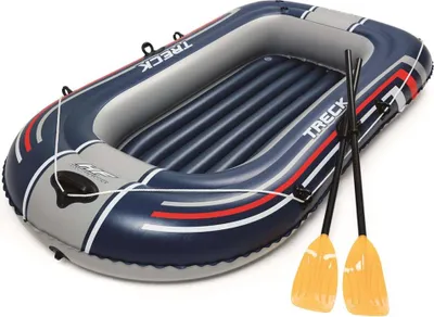 Produktbild von Bestway Hydro-Force Schlauchboot mit Pumpe und Rudern Blau