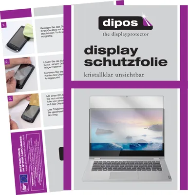 Produktbild von 2x Schutzfolie für Lenovo IdeaPad C340-14 klar Displayschutzfolie Folie Display Schutz dipos