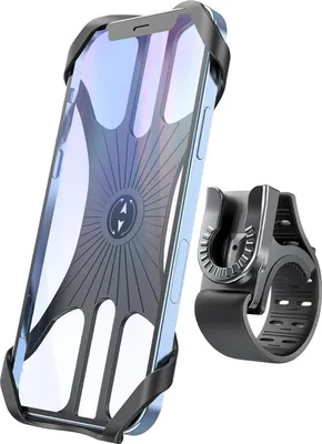 Produktbild von Universal Fahrrad Handyhalterung 360° verstellbar für iPhone Samsung Huawei 4,0''-7,0'' Smartphones