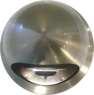 Immagine prodotto di Bocca di estrazione in acciaio inox verniciato Diam.18,3 cm