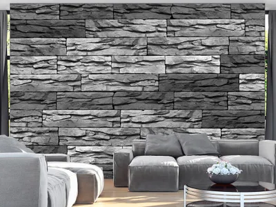 Produktbild von Vlies Fototapete 400x280 cm Tapeten Wandtapete XXL Steine f-A-0315-a-d