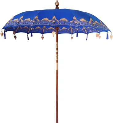 Image de Parasol balinais Bleu 215 x 215 x 260 cm