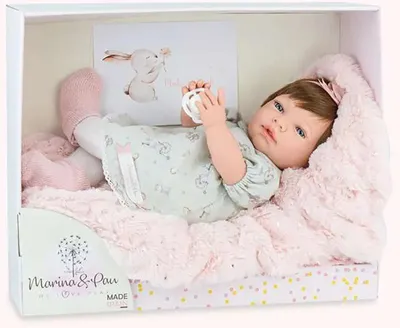 Image de Marina & Pau 42 Cm Reborn-baby Rosa Rosa One Size