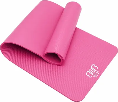 Image de Premium NBR Sportmatte, rutschfeste Gymnastikmatte, Rosa Yogamatte Stretching Pilates, dicke Fitnessmatte, Workout Camping Outdoor & Abs Matte pink