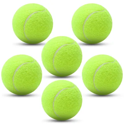 Obrázok produktu pre 6 tenisových loptičiek, športový tréning, 6,35 cm