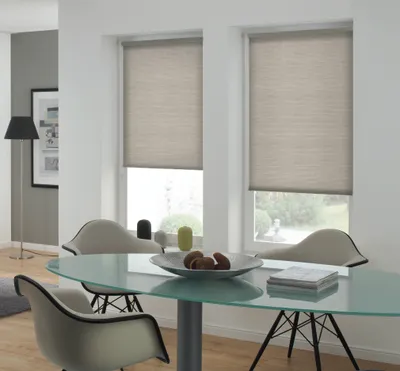 Produktbild von Gardinia EasyFix Rollo grau-melange 60 x 150 cm