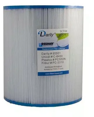Produktbild von Filterpatrone SC744 für Whirlpool, 52 mm Öffnungen, effektive Wasserfiltration