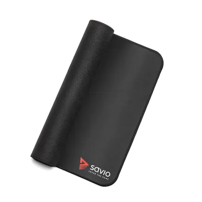 Produktbild von Savio Black Edition Precision Control XXL, Schwarz, Einfarbig, Gummi, Anti-Rutsch-Basis, Gaming-Mauspad