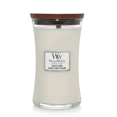Obrázok produktu pre WoodWick 10.16479.0025, Valec, Biela, Bergamot, Jazmín, Pižmo, Santalové drevo, Tuberóza, Ylang-ylang, 1 kusov