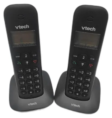 Produktbild von VTech Schnurlostelefon Telefon Zubehör DECT 2 Mobilteile Anrufsperre