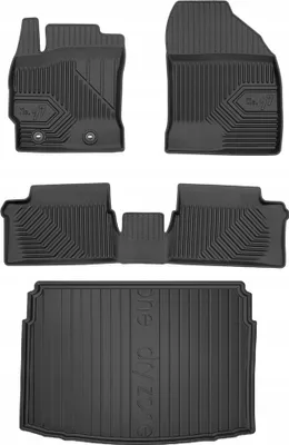 Immagine prodotto di SET 77 tappetini e tappetini per Toyota Auris 2 berlina 2012-2018 g
