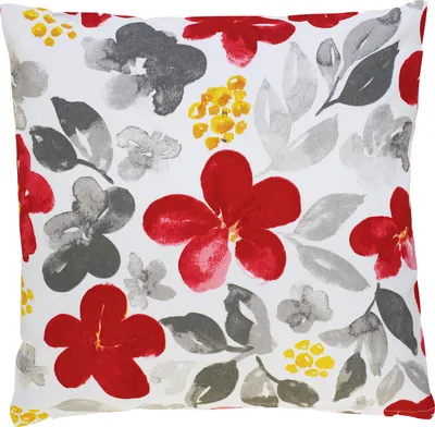 Produktbild von REDBEST Kissenhülle rot-grau 40x40 cm