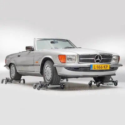 Productafbeelding van Automovers hydraulisch - 4 stuks met opbergrek
