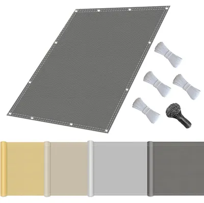 Produktbild von Sonnenschutz mit Befestigungsleinen 2.5 x 4 m