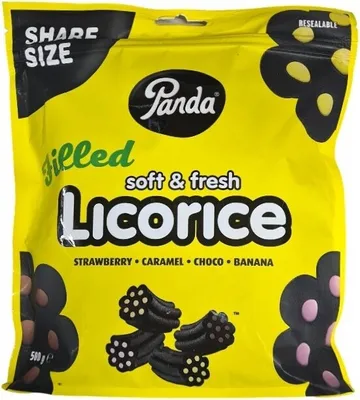 Produktbild von Panda Licorice Filled soft & fresh 500g
