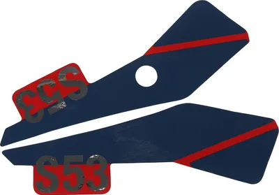 Produktbild von Klebefolie - für Seitendeckel, S53CX Set