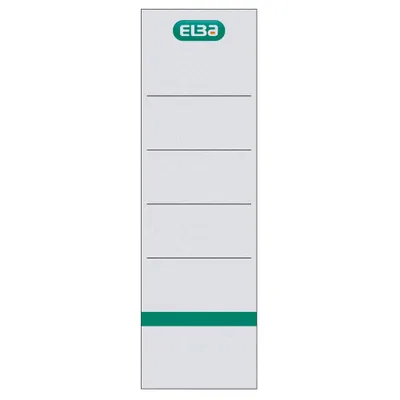 Zdjęcie produktu dla Ordnerrückenschild 10ST breit weiß