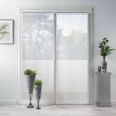 Produktbild von Gardinen für Wohnzimmer LINAHE, minimalistisch, 70 x 200 cm, 2er-Set