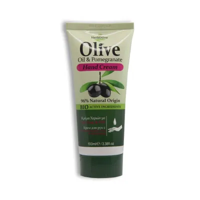 Immagine prodotto di Crema mani HerbOlive *Olio d'oliva e melograno* 100 ml
