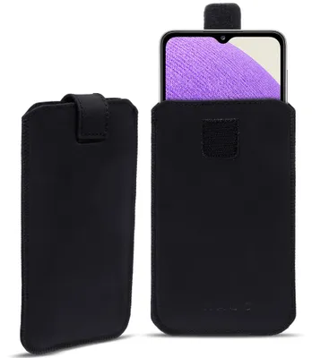 Produktbild von Handy Hülle kompatibel für Samsung Galaxy A32 5G Leder Tasche Schutzhülle Case