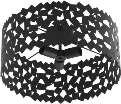 Produktbild von Lucande Deckenleuchte Aeloria, schwarz, Eisen, Ø 50 cm, E27